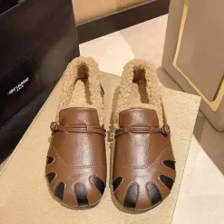 Damen Wilderness Haven Damenschuhe-Weiche Pelz Damenschuhe - Gemütliche Herbstschuhe