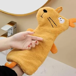 Tom Küche & Esszimmer-Weiches, saugfähiges Handtuch mit Cartoon-Tiermotiv für Kinder, Küchenspaß