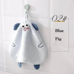 Tom Küche & Esszimmer-Weiches, saugfähiges Handtuch mit Cartoon-Tiermotiv für Kinder, Küchenspaß