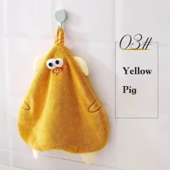 Tom Küche & Esszimmer-Weiches, saugfähiges Handtuch mit Cartoon-Tiermotiv für Kinder, Küchenspaß