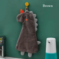 Tom Küche & Esszimmer-Weiches, saugfähiges Handtuch mit Cartoon-Tiermotiv für Kinder, Küchenspaß