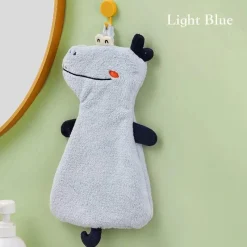 Tom Küche & Esszimmer-Weiches, saugfähiges Handtuch mit Cartoon-Tiermotiv für Kinder, Küchenspaß