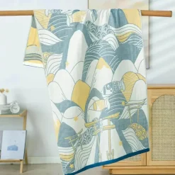 Wrap u0026 Relax Bettzeug-Weiches, schnelltrocknendes Badetuch aus Baumwolle – 70 x 140 cm