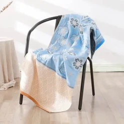 Wrap u0026 Relax Bettzeug-Weiches, schnelltrocknendes Badetuch aus Baumwolle – 70 x 140 cm