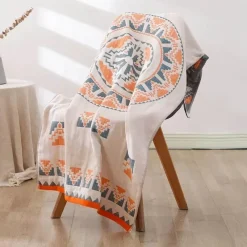 Wrap u0026 Relax Bettzeug-Weiches, schnelltrocknendes Badetuch aus Baumwolle – 70 x 140 cm