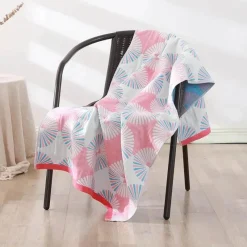 Wrap u0026 Relax Bettzeug-Weiches, schnelltrocknendes Badetuch aus Baumwolle – 70 x 140 cm