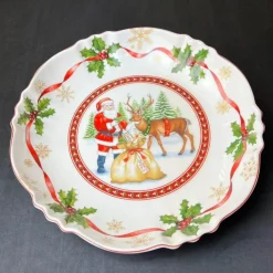 Elegance at the Table Küche & Esszimmer-Weihnachtsgeschirr-Set – Festliche Feiertags-Geschirrkollektion