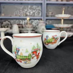 Elegance at the Table Küche & Esszimmer-Weihnachtsgeschirr-Set – Festliche Feiertags-Geschirrkollektion