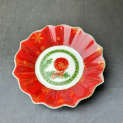 Elegance at the Table Küche & Esszimmer-Weihnachtsgeschirr-Set – Festliche Feiertags-Geschirrkollektion