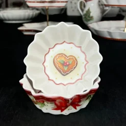 Elegance at the Table Küche & Esszimmer-Weihnachtsgeschirr-Set – Festliche Feiertags-Geschirrkollektion