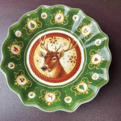 Elegance at the Table Küche & Esszimmer-Weihnachtsgeschirr-Set – Festliche Feiertags-Geschirrkollektion