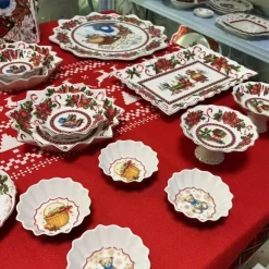 Elegance at the Table Küche & Esszimmer-Weihnachtsgeschirr-Set – Festliche Feiertags-Geschirrkollektion