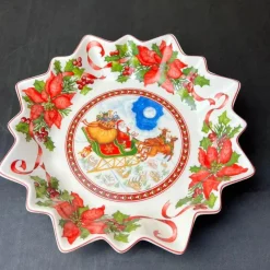 Elegance at the Table Küche & Esszimmer-Weihnachtsgeschirr-Set – Festliche Feiertags-Geschirrkollektion