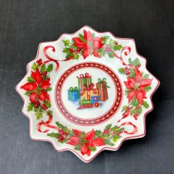 Elegance at the Table Küche & Esszimmer-Weihnachtsgeschirr-Set – Festliche Feiertags-Geschirrkollektion