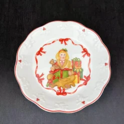 Elegance at the Table Küche & Esszimmer-Weihnachtsgeschirr-Set - Teller, Tassen, Schüsseln