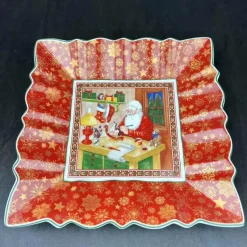 Elegance at the Table Küche & Esszimmer-Weihnachtsgeschirr-Set - Teller, Tassen, Schüsseln