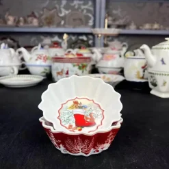 Elegance at the Table Küche & Esszimmer-Weihnachtsgeschirr-Set - Teller, Tassen, Schüsseln