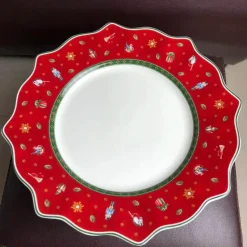 Feast u0026 Flair Küche & Esszimmer-Weihnachtsgeschirrset aus Porzellan – Festliche Feiertagsgeschirrkollektion