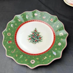 Feast u0026 Flair Küche & Esszimmer-Weihnachtsgeschirrset aus Porzellan – Festliche Feiertagsgeschirrkollektion