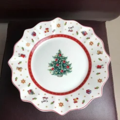 Feast u0026 Flair Küche & Esszimmer-Weihnachtsgeschirrset aus Porzellan – Festliche Feiertagsgeschirrkollektion