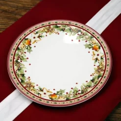 Feast u0026 Flair Küche & Esszimmer-Weihnachtsgeschirrset aus Porzellan – Festliche Feiertagsgeschirrkollektion