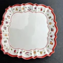 Feast u0026 Flair Küche & Esszimmer-Weihnachtsgeschirrset aus Porzellan – Festliche Feiertagsgeschirrkollektion