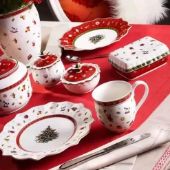 Feast u0026 Flair Küche & Esszimmer-Weihnachtsgeschirrset aus Porzellan – Festliche Feiertagsgeschirrkollektion