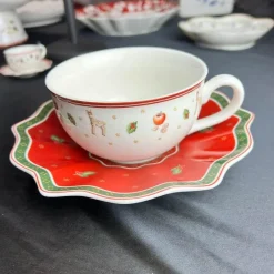 Feast u0026 Flair Küche & Esszimmer-Weihnachtsgeschirrset aus Porzellan – Festliche Feiertagsgeschirrkollektion