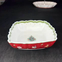 Feast u0026 Flair Küche & Esszimmer-Weihnachtsgeschirrset aus Porzellan – Festliche Feiertagsgeschirrkollektion