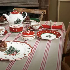 Feast u0026 Flair Küche & Esszimmer-Weihnachtsgeschirrset aus Porzellan – Festliche Feiertagsgeschirrkollektion