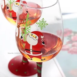 Plates u0026 More Küche & Esszimmer-Weihnachtskelch-Set aus Glas – Festliches Cocktail-Trinkgeschirr zum Verschenken