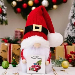 Tom Küche & Esszimmer-Weihnachtsmann-inspirierte Gnomenpuppe – Bezaubernde Weihnachtsdekoration