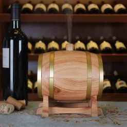 Tranquil Touch Gesundheits-Gadgets|Gesundheits- Und Entspannungstools-Weinfass-Bluetooth-Aromadiffusor-Lautsprecher – Smartes Design