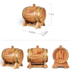 Tranquil Touch Gesundheits-Gadgets|Gesundheits- Und Entspannungstools-Weinfass-Bluetooth-Aromadiffusor-Lautsprecher – Smartes Design