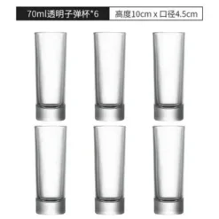 Plates u0026 More Küche & Esszimmer-Weißweinglas-Set – 6er-Set Kristallgläser