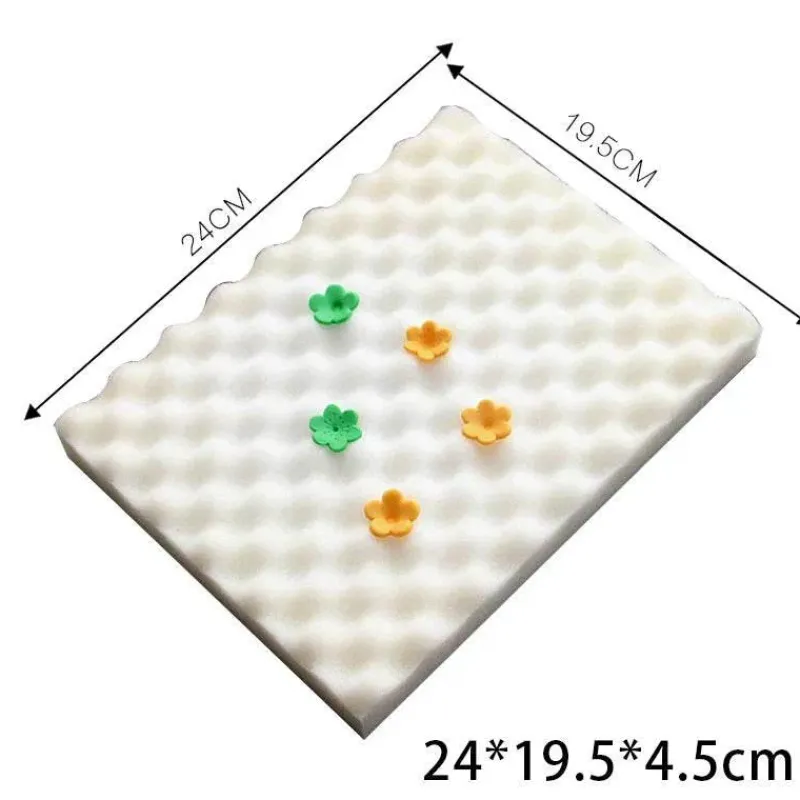 Tom Küche & Esszimmer-Wellenförmige Kuchenschaummatte für selbstgemachte Zuckerblumen – unverzichtbares Gebäckwerkzeug für Bäcker