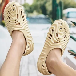 Damen Wilderness Haven Herrenschuhe|Damenschuhe-Wellenförmige Strandpantoffeln – bequeme, atmungsaktive Sandalen