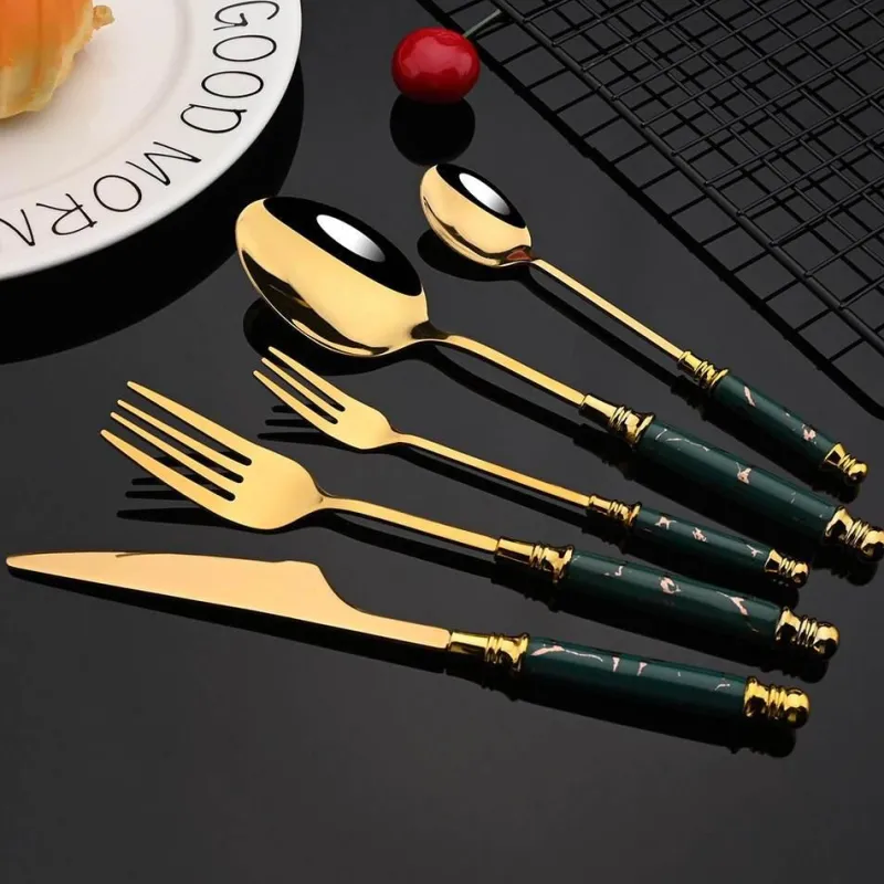 Cutlery Craft Küche & Esszimmer-Wenzler Edelstahl-Besteckset – Edles Besteck für den Alltag