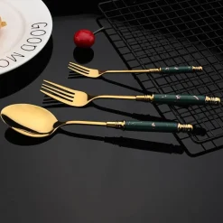 Cutlery Craft Küche & Esszimmer-Wenzler Edelstahl-Besteckset – Edles Besteck für den Alltag
