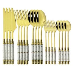 Cutlery Craft Küche & Esszimmer-Wenzler Edelstahl-Besteckset – Edles Besteck für den Alltag