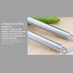 The Culinary Kit Küche & Esszimmer-Werkzeug zum Entfernen von Chilisamen aus Edelstahl – Easy Pepper Deseeder