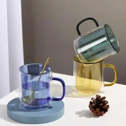 Plates u0026 More Küche & Esszimmer-Whiskygläser mit doppeltem Boden – 2er-Set Creative Tumbler