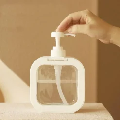 The Bath Nook Badezimmer-White Soap Dispenser - Modern Bathroom Accessory