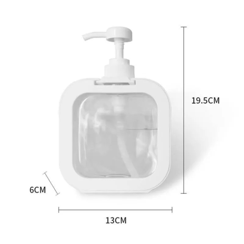 The Bath Nook Badezimmer-White Soap Dispenser - Modern Bathroom Accessory