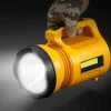 Wild u0026 Free Gear Camping-Werkzeuge|Outdoor-Artikel-Wiederaufladbare Hochleistungs-LED-Taschenlampe – Kompakte multifunktionale Außenleuchte