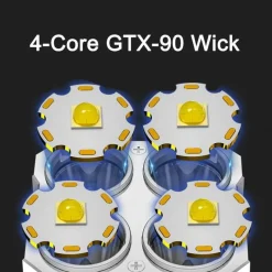 Roam Ready Heimwerkzeuge|Outdoor & Garten-Wiederaufladbare LED-Taschenlampe – ultrahelles tragbares Licht