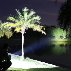 Roam Ready Heimwerkzeuge|Outdoor & Garten-Wiederaufladbare LED-Taschenlampe – Hochleistungs-Taschenlampe mit superheller Leuchtkraft