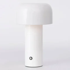 The Gilded Nest Wohndeko|Beleuchtung-Wiederaufladbare Pilz-Tischlampe – Akzentlicht im italienischen Stil