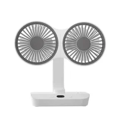 Trail u0026 Beyond Camping Im Freien|Gadgets Für Zuhause-Wiederaufladbarer Campingventilator – Leichter Outdoor-Kühler mit zwei Flügeln