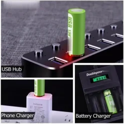Comfort u0026 Style Gadgets Für Zuhause-Wiederaufladbarer Li-Ionen-USB-Akku – intelligente, tragbare Stromversorgungslösung